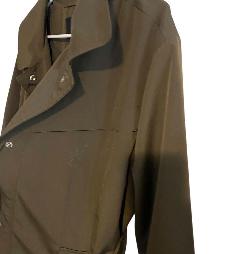Vintage London Fog Hooded Trench Coat with Belt Size XXL *with flaws* - Picture 6 of 12